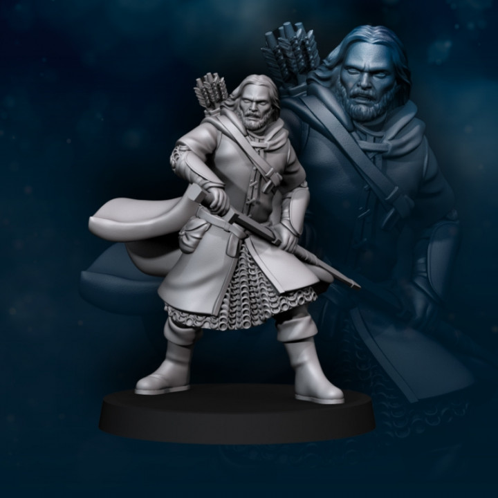 anaravor captain north people davale games  Tabletop Tabletop accessories human 3dprint patreon davalegames  3D print model - Mito3D