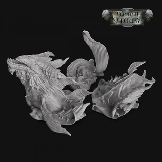 gardien profondeurs Draco studios table personnages créatures boutique créature horreur monstre océan rpg mer profondeur dnd gargantuesque eldritch ttg 3d print model - Mito3D