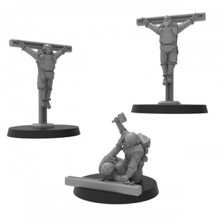 roman crucifixion objectives - presupported thatevilone Tabletop Characters & Creatures rome objective scifi lunar markers crucifix torture 28mm execution brutal severan militia cults auxilia marian crucify 3d print model - Mito3D