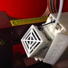 afinia fã grelha construir impressora 3d 3d print model - Mito3D