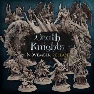 titan forge miniatures - 2021 november death knights Tabletop Characters & Creatures Store release 3d print model - Mito3D