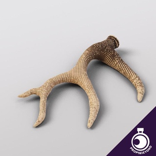 stag horn - monster trophy props&beyond Tabletop accessories accessory ancient card dragons dungeons epic fantasy gaming gift item master medieval prop roleplay rpg toy warhammer magic cosplay props supportless tabletop puzzles hunt real beyond size d&d dnd antler dm 5e stat representation gm gamemaster wondrous in-game 3d print model - Mito3D