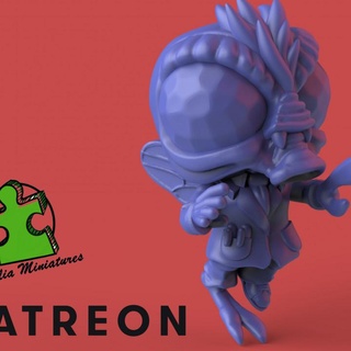 flyman monster celia fermoselle Tabletop Characters & Creatures Store miniatures boardgames chibis hollywoodmonster 3d print model - Mito3D
