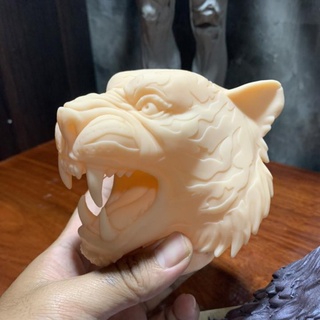 tiger head f'solo Tabletop Characters & Creatures Store animal cat bitcat 3d print model - Mito3D
