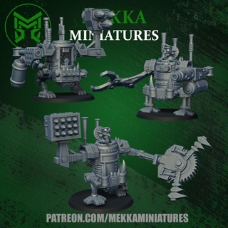 katil fırsat Mekka minyatürler masaüstü karakterler yaratıklar Sci Fi Evren Araçlar makineler mağaza 40k cin ork robot Warhammer orklar killa kan 3d print model - Mito3D