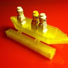 cgr pontoon boat toys & games 3d print model - Mito3D