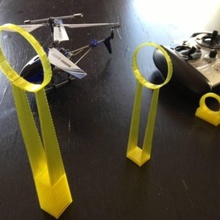 hélicoptère défi anneaux jouets jeux l'hélicoptère jouet contrôle distance 3d print model - Mito3D