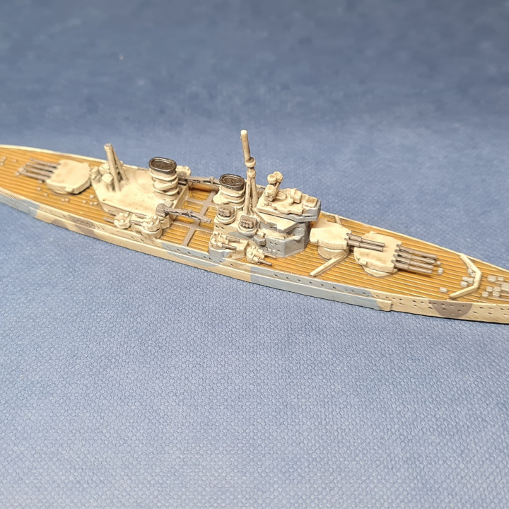 Roi George classe bataille navale 1 1800 échelle Lee mccoll jouets Jeux boutique bateau marine navire ww2 guerre 2400 3D print model - Mito3D