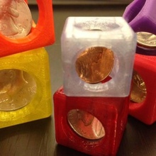customizable coin traps education 3d print model - Mito3D