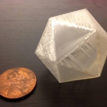 tiny icosahedron surprise ball toys & games 3d print model - Mito3D