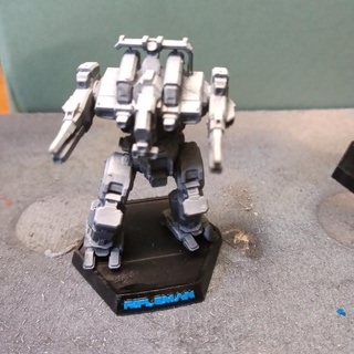 heavy battlemech bases 32mm resin impossible emporium Tabletop accessories Characters & Creatures Sci-Fi Universe hexagon hexagonal wargaming mech base hex tabletop mechwarrior 6mm battletech heavymech 3d print model - Mito3D