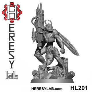 hl201 heresylab Deus vespid 2 barbara tampo mesa personagens criaturas Sci Fi universo loja 40k tau 3d print model - Mito3D