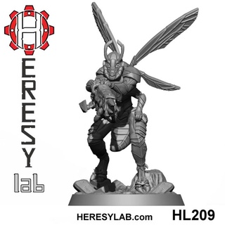 hl209 heresylab - greater god vespid 5 barbara Tabletop Characters & Creatures Sci-Fi Universe Store 40k tau proxy 3d print model - Mito3D
