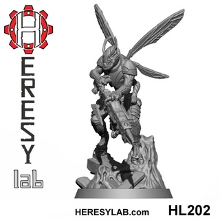 hl20x heresylab - greater god vespid 5 miodels barbara Tabletop Characters & Creatures Fantasy Universe Store 40k collection warhammer tau 3d print model - Mito3D