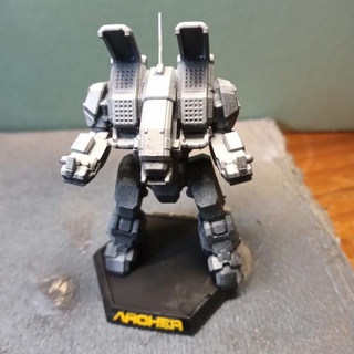 32mm battlemech bases resin impossible emporium Tabletop accessories Characters & Creatures Fantasy Universe hexagon wargaming base hex tabletop wargame mechwarrior 6mm battletech 3d print model - Mito3D