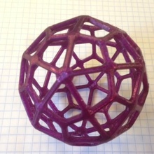 deltoidal hexecontahedron l'istruzione 3d print model - Mito3D