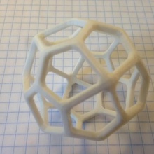 forme pentagonale icositetrahedron l'éducation 3d print model - Mito3D