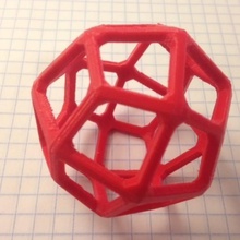 deltoidal icositetrahedron education 3d print model - Mito3D