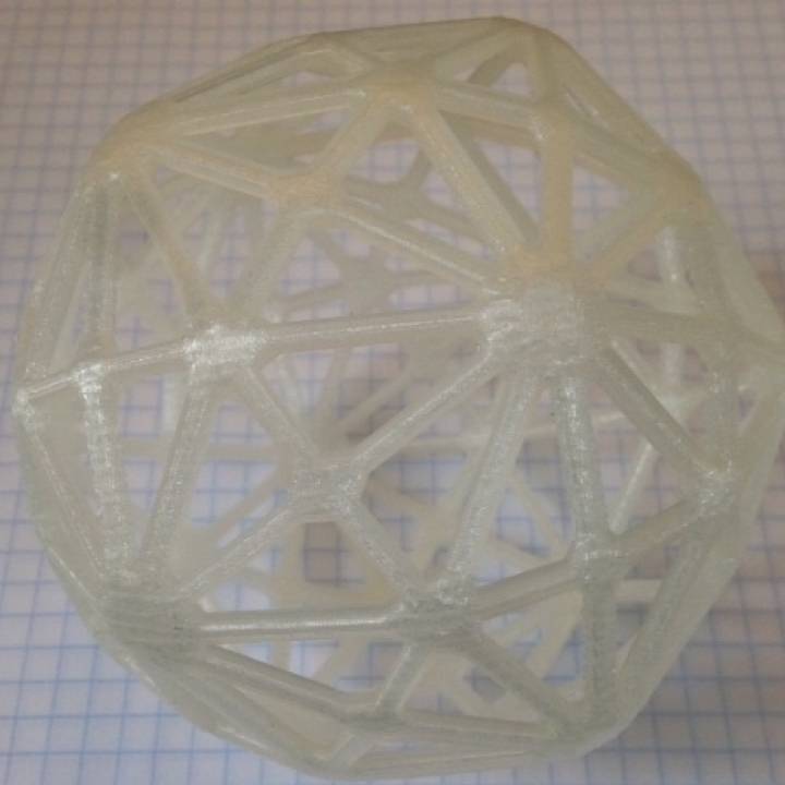 catalan filaire polyèdres l'éducation 3D print model - Mito3D