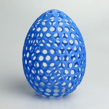 œuf pâques jardin décoration l'oeuf fête 3d print model - Mito3D