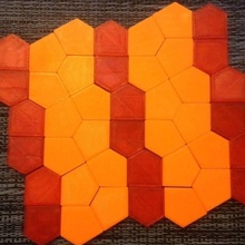 cairo prismatic pentagon tiles education 3d print model - Mito3D