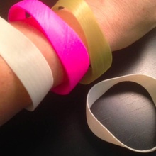 customizable tri function bracelet jewellery 3d print model - Mito3D