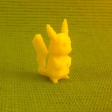 Schwanz gestärkt pikachu fan Kunst pokemon 3d print model - Mito3D