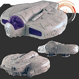 sci fi veículos urubu recompensa caçador navio support free evan carothers tampo mesa personagens criaturas Sci Fi universo maquinas loja nave espacial veículo 3d print model - Mito3D