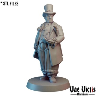 carnival owner supportless vae victis miniatures Tabletop Characters & Creatures Fantasy Universe Store fantasy rpg witch noble tabletop ogre dnd 3d print model - Mito3D