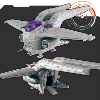sci-fi vehicles sparrowhawk spaceship support free evan carothers Tabletop Characters & Creatures Sci-Fi Universe Vehicles Machines Store space vehicle scifi 3d print model - Mito3D