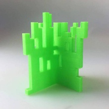 minecraft erba fan art 3d print model - Mito3D