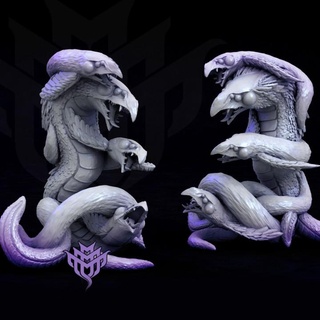 cursed vulture wurm mini monster mayhem Tabletop Characters & Creatures Fantasy Universe Store creature cute fantasy gaming rpg miniature worm tabletop adorable soft wyrm 5e 3d print model - Mito3D