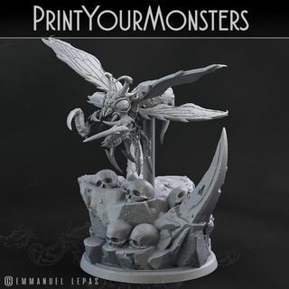 minion wasp 1 printyourmonsters Tabletop Characters & Creatures Fantasy Universe Store monsters patreon emmanuel 4k tribe lepas 8k 16k 3d print model - Mito3D