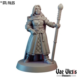 lawful hero pre-supported vae victis miniatures Tabletop Characters & Creatures Fantasy Universe Store fantasy good rpg warrior tabletop paladin dnd cleric loyal supported mercion 3d print model - Mito3D