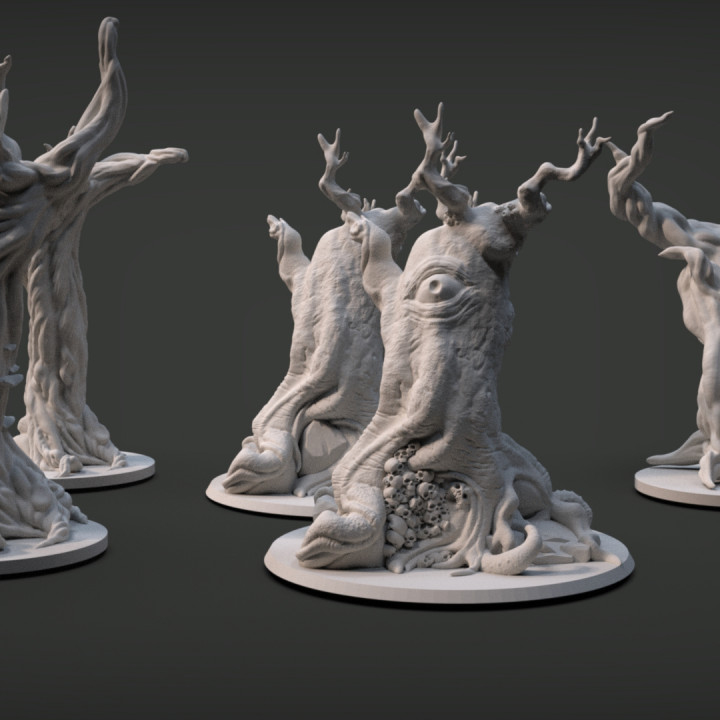 fantasía arboles raíces paquete imp3dsion ambiente paisaje decoraci suciedad bañador arbol entorno raices coberturas 3D print model - Mito3D