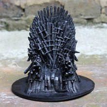 game thrones trône fer fan art sculpture série littérature gameofthrones ironthrone thatuglychair 3d print model - Mito3D