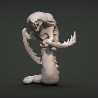 vyper aggressiv imp3dsion Außerirdischer Kreatur Monster Schlange Verlies Monstruo Criatura Reptil Mazmorra 3d print model - Mito3D
