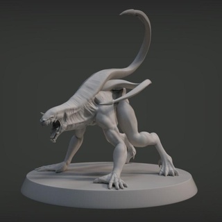 düzmece imp3dsion masaüstü karakterler yaratıklar Sci Fi Evren yabancı yaratık canavar bilimkurgu yırtıcı zindan suikastçılar canavarca depredador Criatura 3d print model - Mito3D
