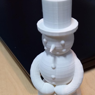 simple snowman jesper ineg rd Home & Garden Homeware Ornaments winter snow classicsnowman 3d print model - Mito3D