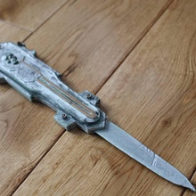 assassins creed black flag hidden blade working props & cosplay game skull sword weapon video xbox playstation 3d print model - Mito3D