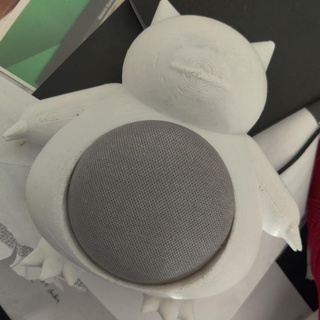 snorlax home mini mike mcclure jr google pokemon speaker stand smart 3d print model - Mito3D