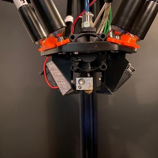 átomo 3 Leve monoprice delta pró 3030 ventilador melhoria Adão McDonnough poupar partes Construir 3D impressora mortalha camada 3d print model - Mito3D