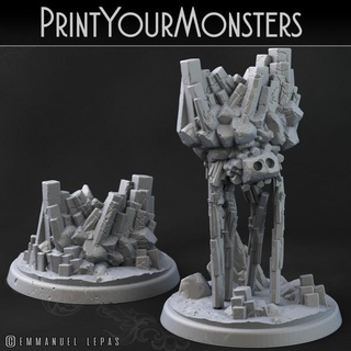 terranid 2 printyourmonsters Store print golem monsters basalt patreon emmanuel 4k lepas 8k 16k 3d print model - Mito3D