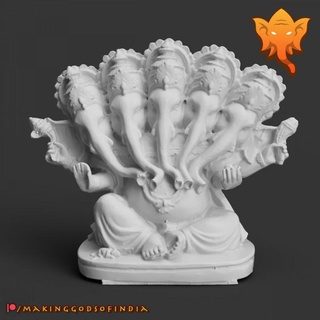Panchmukhi Ganesha Herstellung Götter Indien Zuhause Haus Garten Haushaltswaren Ornamente Hindu Elefant Ganesh 3d print model - Mito3D