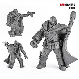 special forces - officer imperial force redmakers Tabletop Characters & Creatures Sci-Fi Universe 40k board figurines games guard red warhammer miniature empire 28mm makers wh40k skifi 40000 scion grimdark grenadiers tempestus tempestor 3d print model - Mito3D