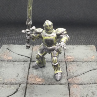 rune plate knight pose c miniature liem prefontaine Tabletop Characters & Creatures Fantasy Universe Store armor armour fantasy mini modular character 28mm dnd 32mm ttrpg 3d print model - Mito3D
