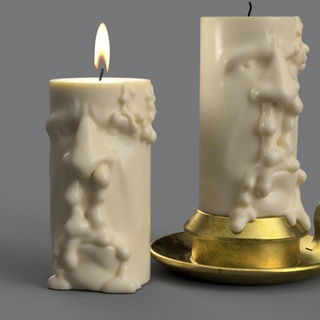 te ligero vela soporte mocoso nariz Stanislav hogar casa jardín menaje titulares candelero gracioso cera 3d print model - Mito3D