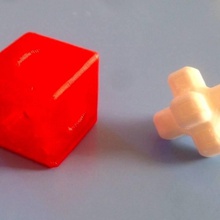 impossible menger burr toys & games 3d print model - Mito3D