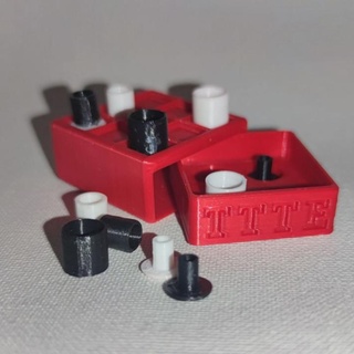 tic tac toe extrem mini carsten h bner Toys & Games game 3d print model - Mito3D