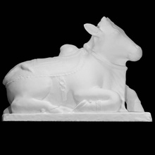 nandi scan hindu shiva calf 3d print model - Mito3D